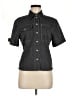 Helmut Lang Black Short Sleeve Blouse Size M - photo 1