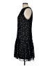 Ann Taylor 100% Polyester Stars Black Casual Dress Size 12 - photo 5