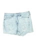 Old Navy Stars Blue Denim Shorts Size 8 - photo 1