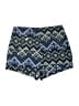 Hollister Chevron-herringbone Blue Shorts Size S - photo 1