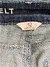 Laurie Felt Stripes Solid Blue Jeans Size 12 - photo 8