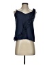 Shein Blue Sleeveless Blouse Size 4 - photo 1
