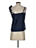 Shein Blue Sleeveless Blouse Size 4 - photo 2