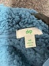 dip 100% Polyester Blue Faux Fur Jacket Size XS - photo 6