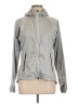 Nike 100% Polyester Metallic Silver Jacket Size 10 - photo 1
