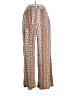 No Comment Animal Print Brown Casual Pants Size L - photo 1