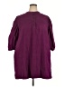 Gap 100% Cotton Purple 3/4 Sleeve Button-Down Shirt Size XXL - photo 1