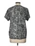 Athleta Silver Short Sleeve Top Size L - photo 2