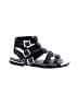 Forever Black Sandals Size 8 - photo 1
