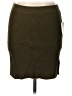 Free People 100% Cotton Solid Green Casual Skirt Size L - photo 1