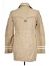 Tulle 100% Cotton Tan Trenchcoat Size L - photo 2