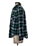 Aerie Plaid Green Long Sleeve Button-Down Shirt Size S - photo 5