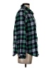 Aerie Plaid Green Long Sleeve Button-Down Shirt Size S - photo 4