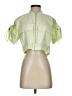Zara Green Short Sleeve Blouse Size XS - photo 1