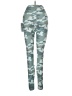 Spiritual Gangster Camo Green Active Pants Size XS - photo 2