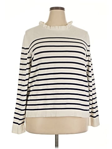 J.Crew Factory Store Long Sleeve Top (view 1)