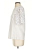 Ann Taylor Factory Ivory Short Sleeve Top Size XS - photo 5