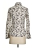 Boden Floral Gray Long Sleeve Blouse Size 2 - photo 2