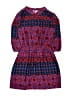 Aqua 100% Polyester Paisley Blue Dress Size M (kids) - photo 1