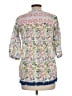 Roller Rabbit White 3/4 Sleeve Blouse Size 12 - photo 2