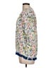 Roller Rabbit White 3/4 Sleeve Blouse Size 12 - photo 5