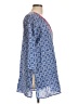 Assorted Brands 100% Cotton Blue 3/4 Sleeve Blouse Size L - photo 4