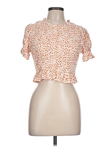 Urban Romantics Short Sleeve Blouse (view 1)