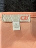 GB 100% Polyester Chevron-herringbone Orange Cocktail Dress Size S - photo 7