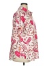 Unbranded 100% Polyester Hearts Pink Short Sleeve Blouse Size XL - photo 4