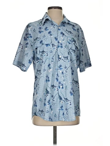 IZOD Short Sleeve Blouse (view 1)