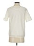 Tory Burch Chevron-herringbone Ivory Short Sleeve Blouse Size S - photo 2