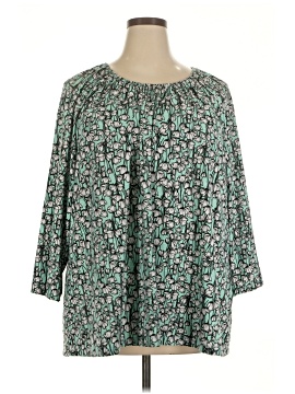 Croft & Barrow 3/4 Sleeve Blouse