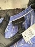 Talbots 100% Linen Stripes Blue Long Sleeve Blouse Size M - photo 7