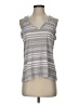 Garnet Hill 100% Organic Cotton Gray Sleeveless Top Size S - photo 1