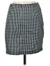 Eyeshadow Houndstooth Black Casual Skirt Size 4 - photo 2