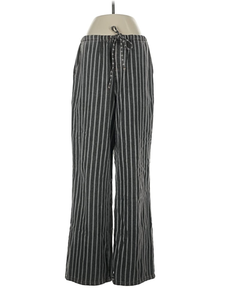 Pre-owned Le Lis Casual Pants In Gray