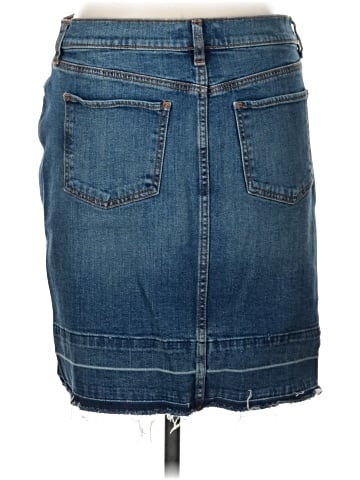 Ann Taylor LOFT Outlet Denim Skirt (view 2)