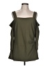 Boston Proper Green Sleeveless Top Size L - photo 1