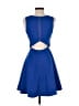 Lulus Solid Blue Cocktail Dress Size XS - photo 2