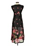Unbranded Floral Black Cocktail Dress Size L - photo 2