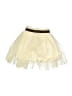 Tocoto Vintage 100% Polyamide Solid Ivory Skirt Size 6 - photo 1