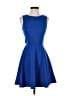 Lulus Solid Blue Cocktail Dress Size XS - photo 1