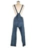 91 Cotton On 100% Cotton Solid Blue Overalls Size 8 - photo 2