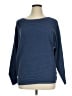Gloria Vanderbilt Solid Blue Pullover Sweater Size XL - photo 1