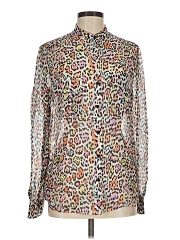 BCBGMAXAZRIA Long Sleeve Blouse (view 1)