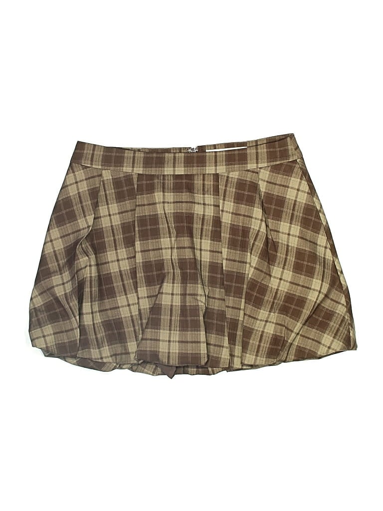 Pre-owned Astr Casual Skirt In Brown