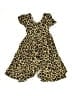 Assorted Brands Animal Print Yellow Dress Size 9 - photo 1
