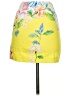 Unbranded Tropical Yellow Casual Skirt Size 23 waist (estimated) - photo 2