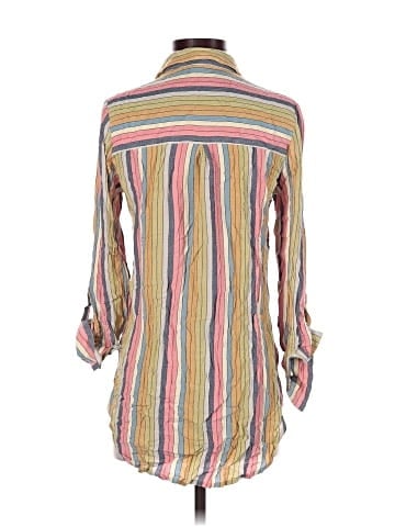 Isabella Rose 3/4 Sleeve Button-Down Shirt (view 2)