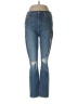 7 For All Mankind Hearts Blue Jeans Size 28 waist - photo 1